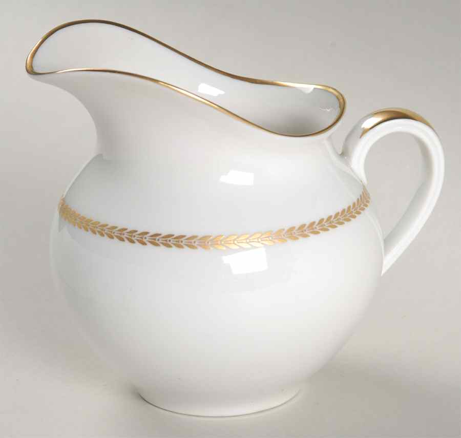 Golden Laurel Creamer by Furstenberg-1
