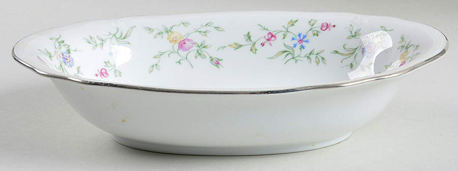 Lyric 9" Oval Vegetable Bowl by Furstenberg-1
