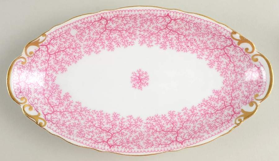 Park Lane Pink (Scalloped) Relish by Furstenberg-1