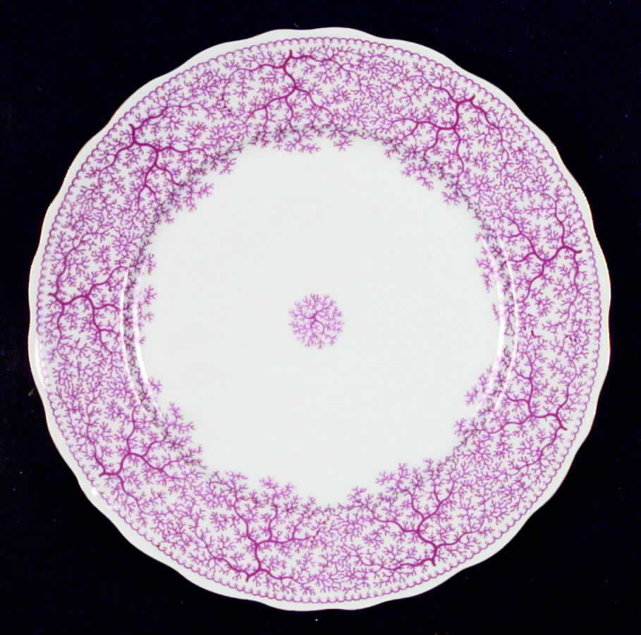 Park Lane Pink (Scalloped) Dinner Plate by Furstenberg-1
