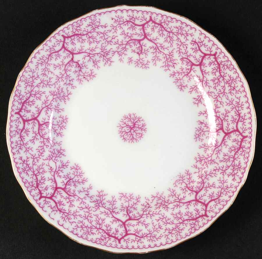 Park Lane Pink (Scalloped) Bread & Butter Plate by Furstenberg-1