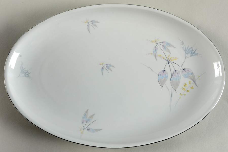 Pastel 13" Oval Serving Platter by Furstenberg-1