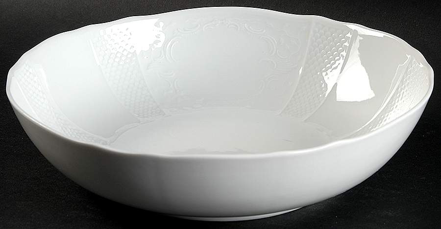 Solitude 9" Round Vegetable Bowl by Furstenberg-1