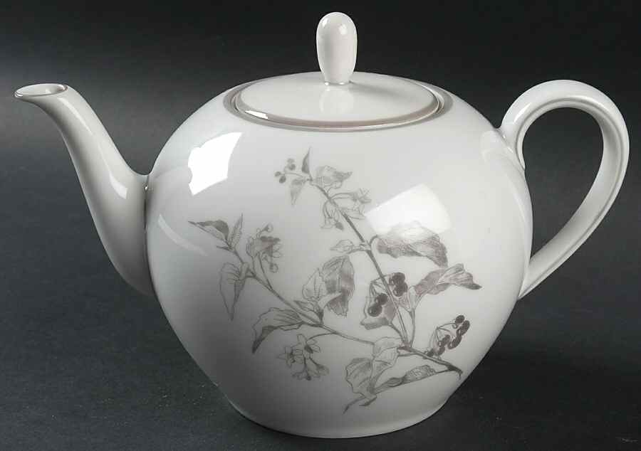 Wildflowers (Oldbrunswick) Teapot & Lid by Furstenberg-1