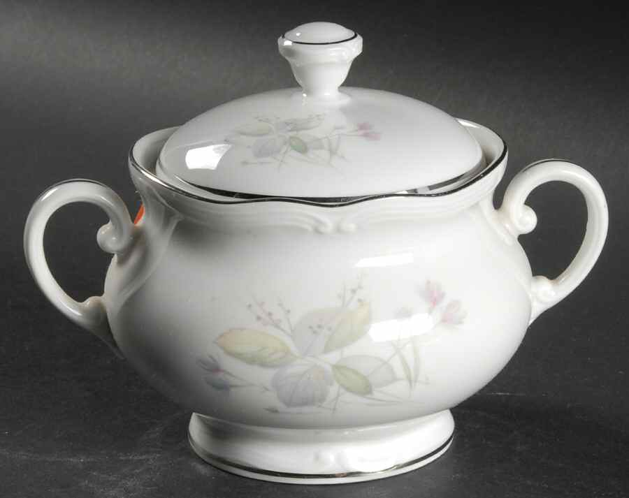 Wildflower (E & R Importers) Sugar Bowl & Lid by Furstenberg-1