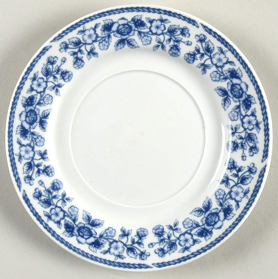 Blue Chintz Saucer by Farberware-1