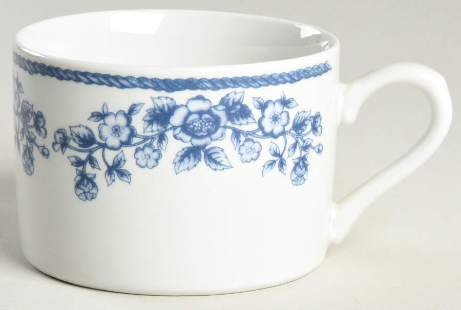 Blue Chintz Flat Cup by Farberware-1