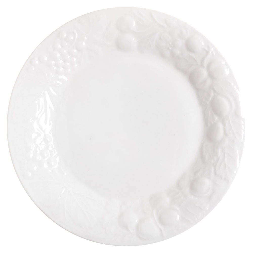 Blanc Sur Blanc Dinner Plate by Farberware-1