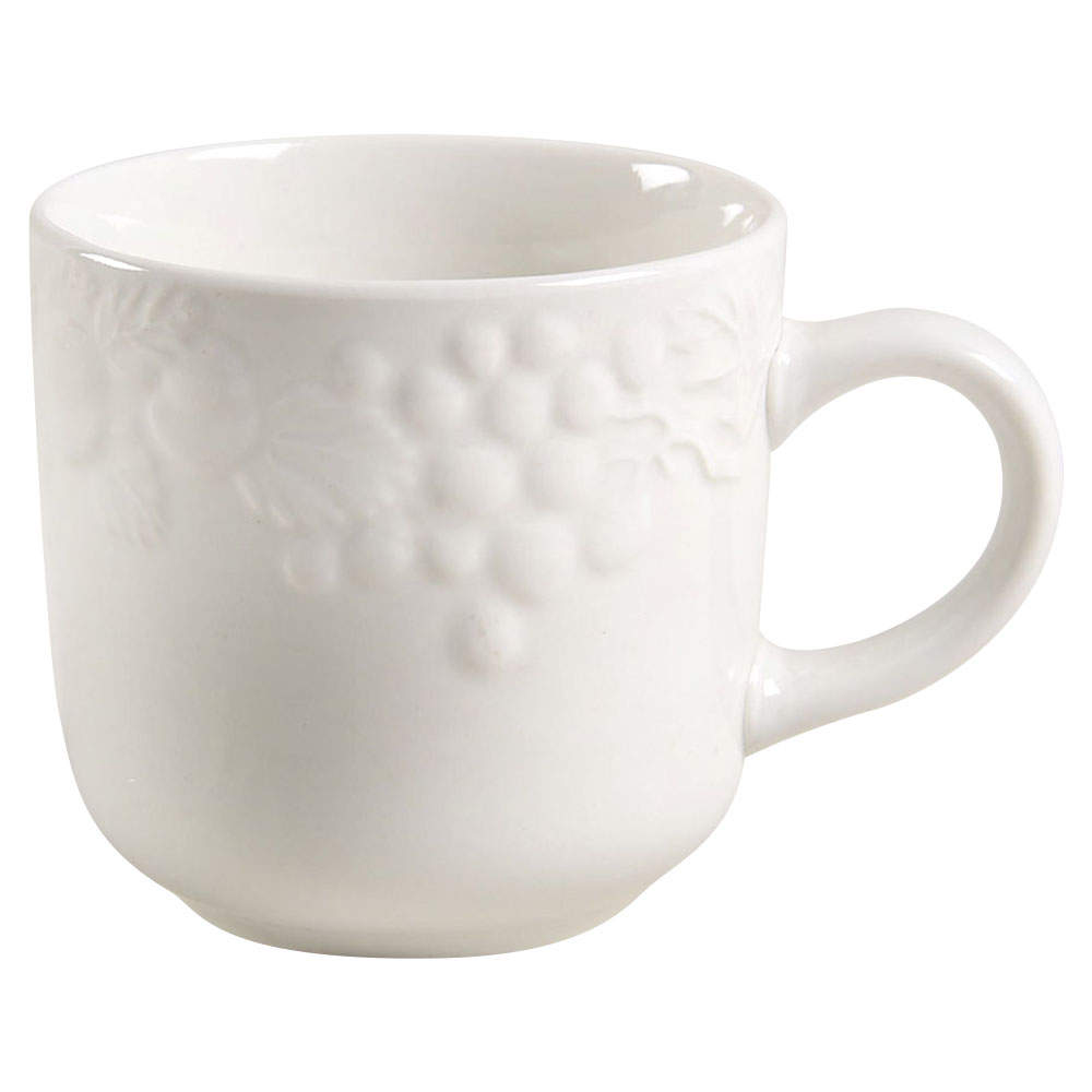 Blanc Sur Blanc Flat Cup by Farberware-1