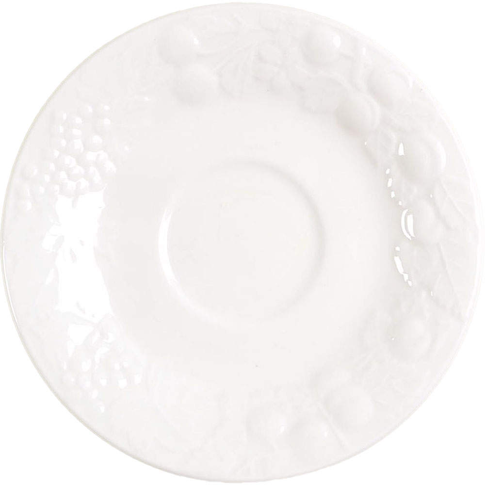 Blanc Sur Blanc Saucer by Farberware-1