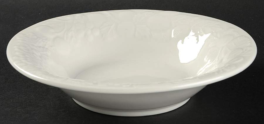 Blanc Sur Blanc Coupe Soup Bowl by Farberware-1