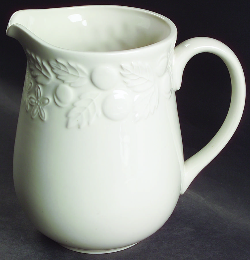 Blanc Sur Blanc 72 Oz Pitcher by Farberware-1