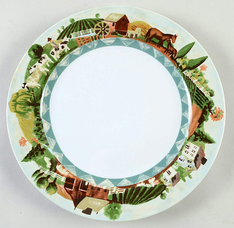 Country Life Dinner Plate by Farberware-1