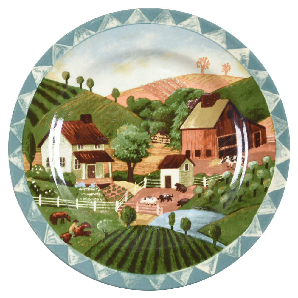Country Life Salad Plate by Farberware-1