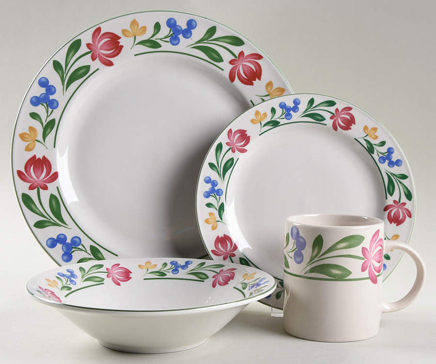 Dorchester 4 Piece Place Setting by Farberware-1