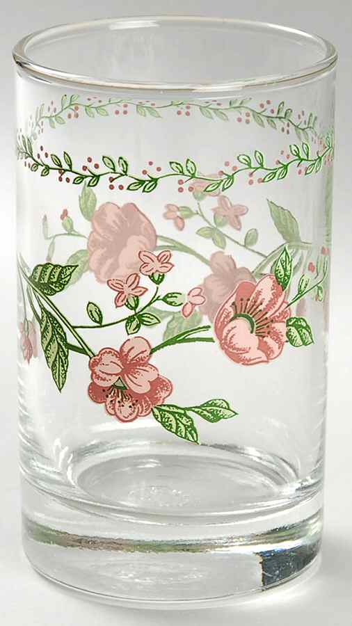 English Garden (225-225a, White Background) (China) Juice Tumbler by Farberware-1