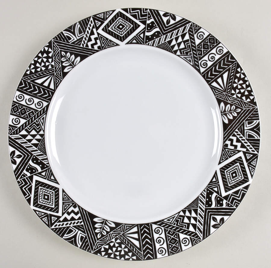 Intrigue 12" Chop Plate (Round Platter) by Farberware-1