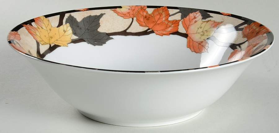 Leaves 9" Round Vegetable Bowl by Farberware-1