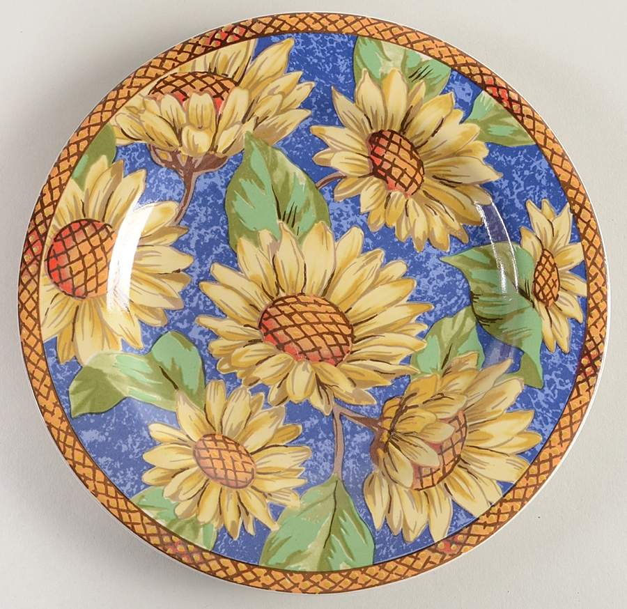 Sunflower Sensation Salad Plate by Farberware-1