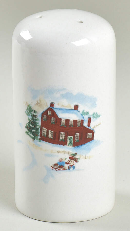 White Christmas Salt Shaker by Farberware-1
