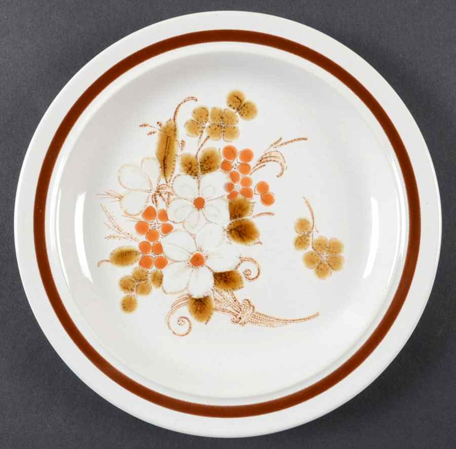 Autumn Bouquet Salad Plate by Four Seasons-1