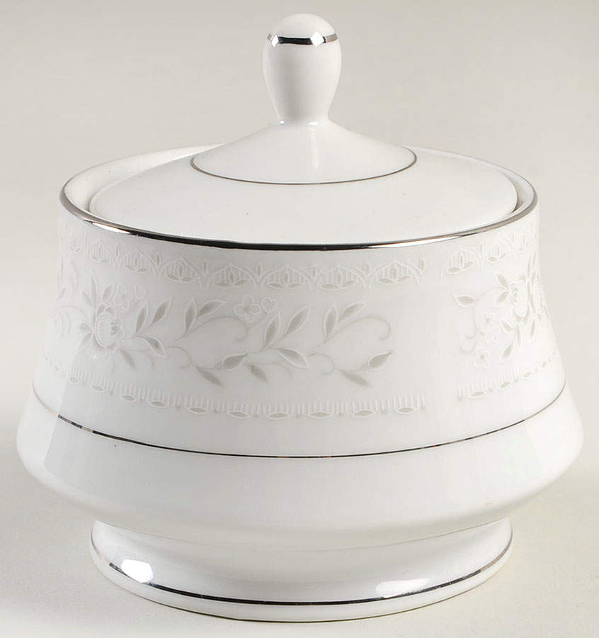 Helena Sugar Bowl & Lid by Fine China of Japan-1