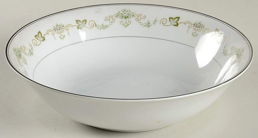 Karen 9" Round Vegetable Bowl by Fine China of Japan-1