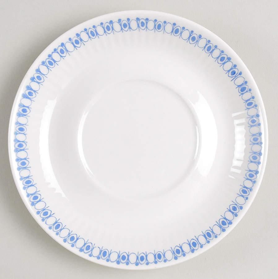 Lotte (Coupe) Saucer for Flat Cup by Figgjo (Norway)-1