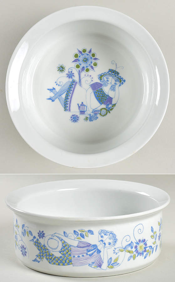 Lotte (Coupe) Toy Round Vegetable Bowl by Figgjo (Norway)-1