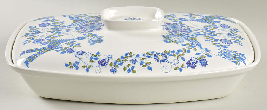 Lotte (Coupe) Rectangular Covered Vegetable by Figgjo (Norway)-1