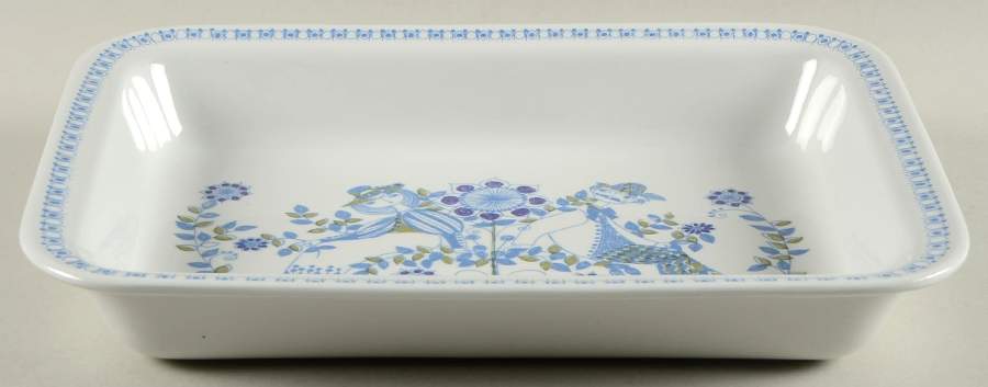 Lotte (Coupe) 13'' Rectangular Baker by Figgjo (Norway)-1