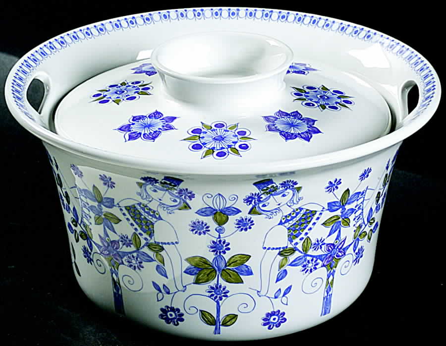 Lotte (Coupe) 2 Qt Round Covered Casserole by Figgjo (Norway)-1
