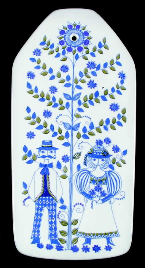 Lotte (Coupe) Cheese and Cracker Board by Figgjo (Norway)-1