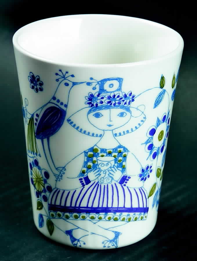 Lotte (Coupe) 6 Oz China Juice Tumbler by Figgjo (Norway)-1