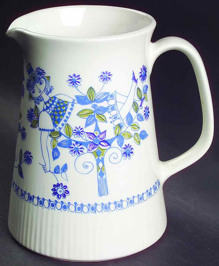 Lotte (Coupe) 32 Oz Pitcher by Figgjo (Norway)-1