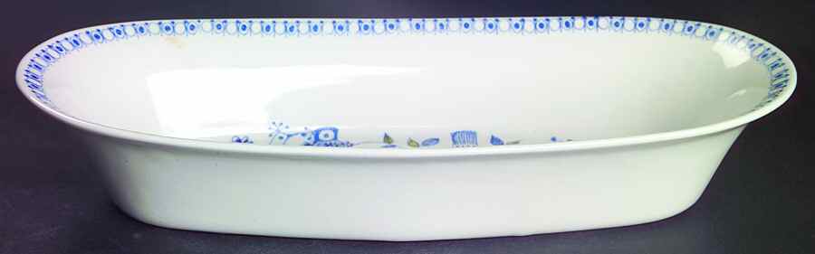 Lotte (Coupe) 11" Oval Baker by Figgjo (Norway)-1