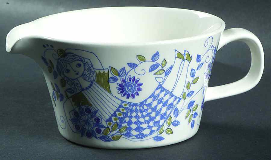 Lotte (Coupe) Gravy Boat by Figgjo (Norway)-1