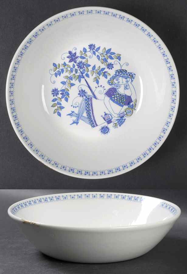 Lotte (Coupe) 8" Round Vegetable Bowl by Figgjo (Norway)-1