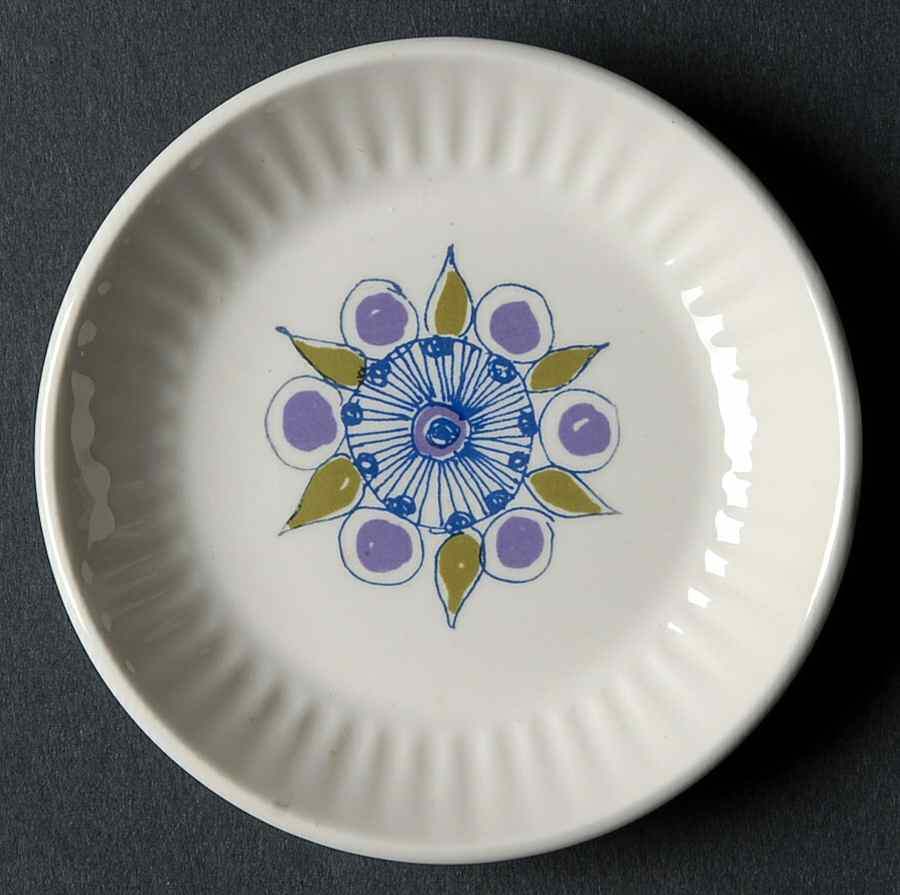Lotte (Coupe) Butter Pat by Figgjo (Norway)-1