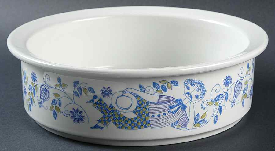 Lotte (Coupe) 9" Round Baker by Figgjo (Norway)-1