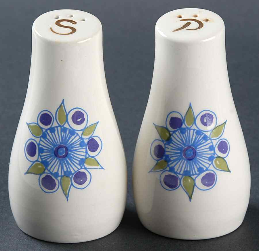 Lotte (Coupe) Salt & Pepper Set by Figgjo (Norway)-1