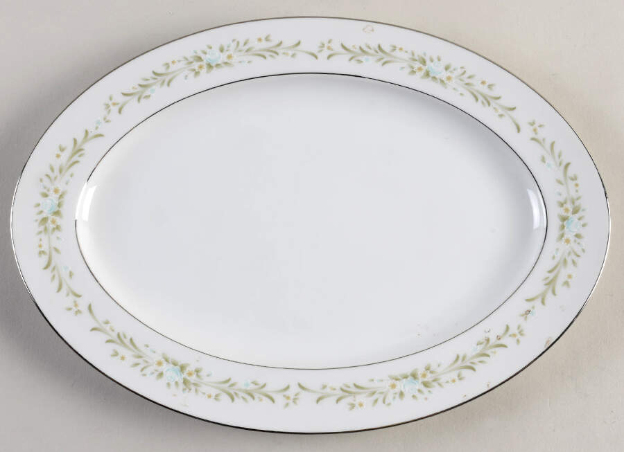 Claridge 12" Oval Serving Platter by Four Crown-1