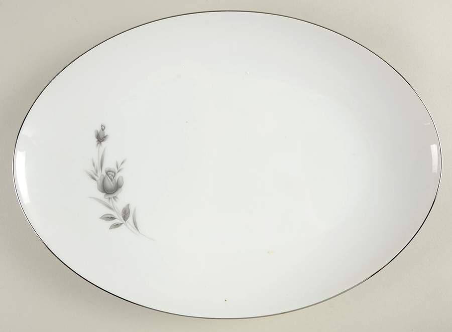 Darien 14" Oval Serving Platter by Four Crown-1