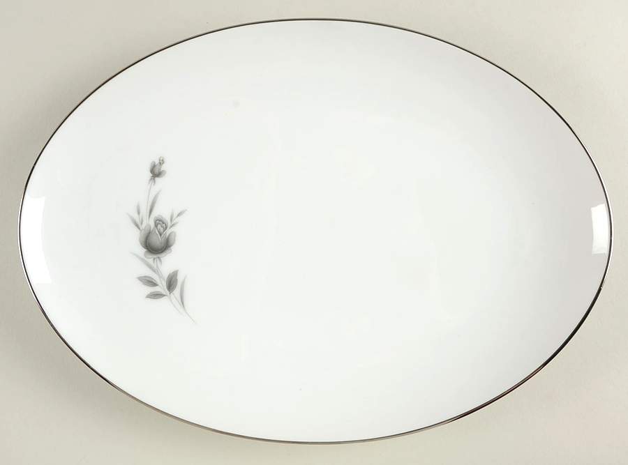 Darien 12" Oval Serving Platter by Four Crown-1