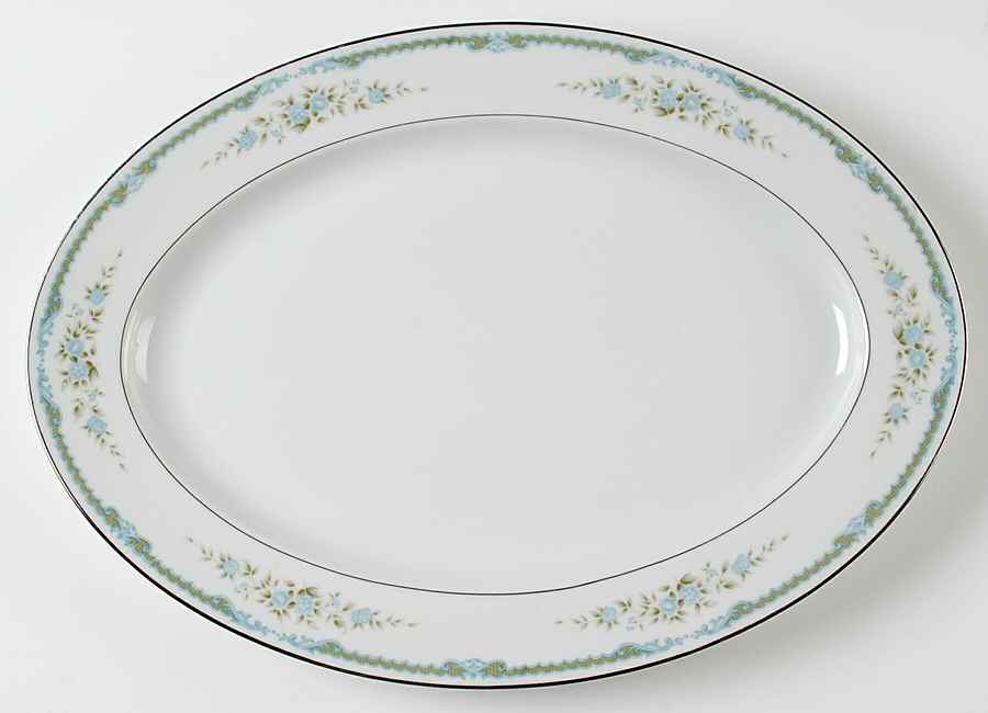 Lexington 16" Oval Serving Platter by Four Crown-1