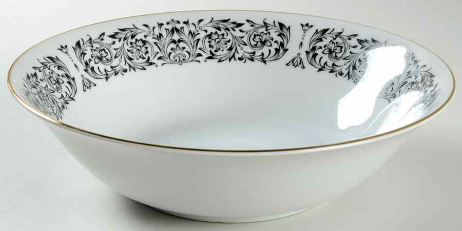 Medford 9" Round Vegetable Bowl by Four Crown-1