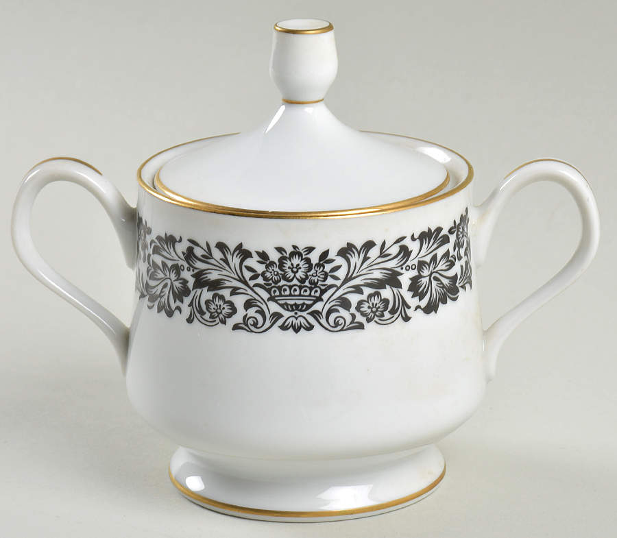 Monte Carlo Sugar Bowl & Lid by Four Crown-1