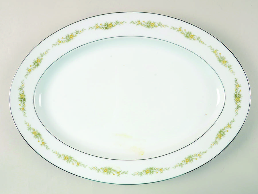 Westchester 16" Oval Serving Platter by Four Crown-1