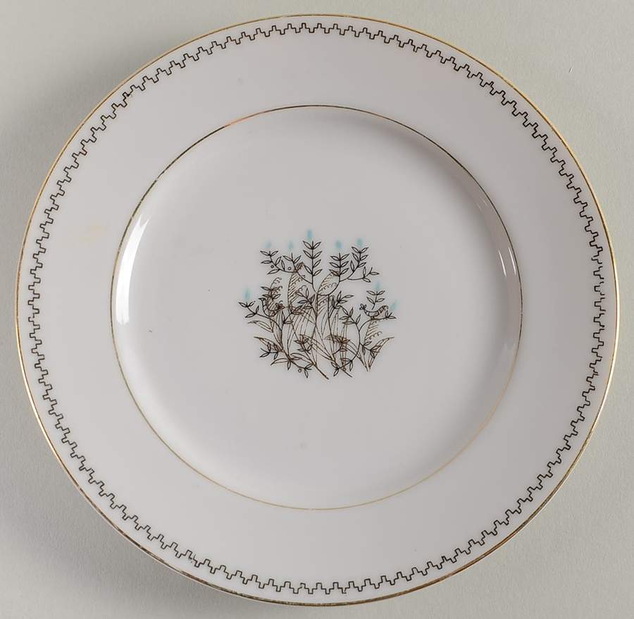 Late In Autumn Bread & Butter Plate by Fine China of Japan-1