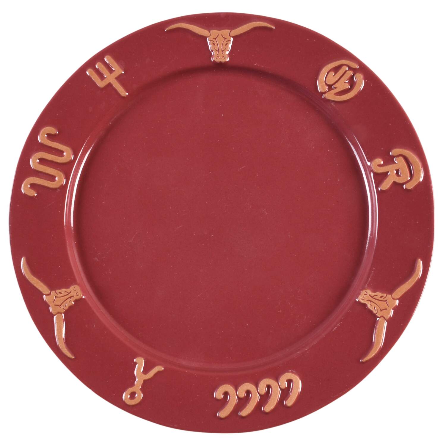 Ranch Cabernet Dinner Plate by Frankoma-1